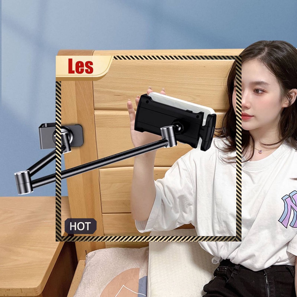 Giá Đỡ Điện Thoại / Máy Tính Bảng Tay Cầm Dài Linh Hoạt Tiện Dụng Cho lphone 14