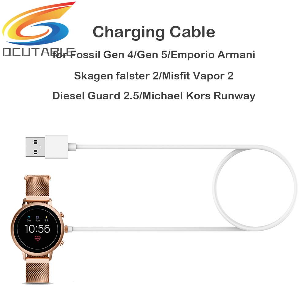 Cáp Sạc USB Cho Emporio Skagen Falster 2 Fossil Gen 4 Gen 5