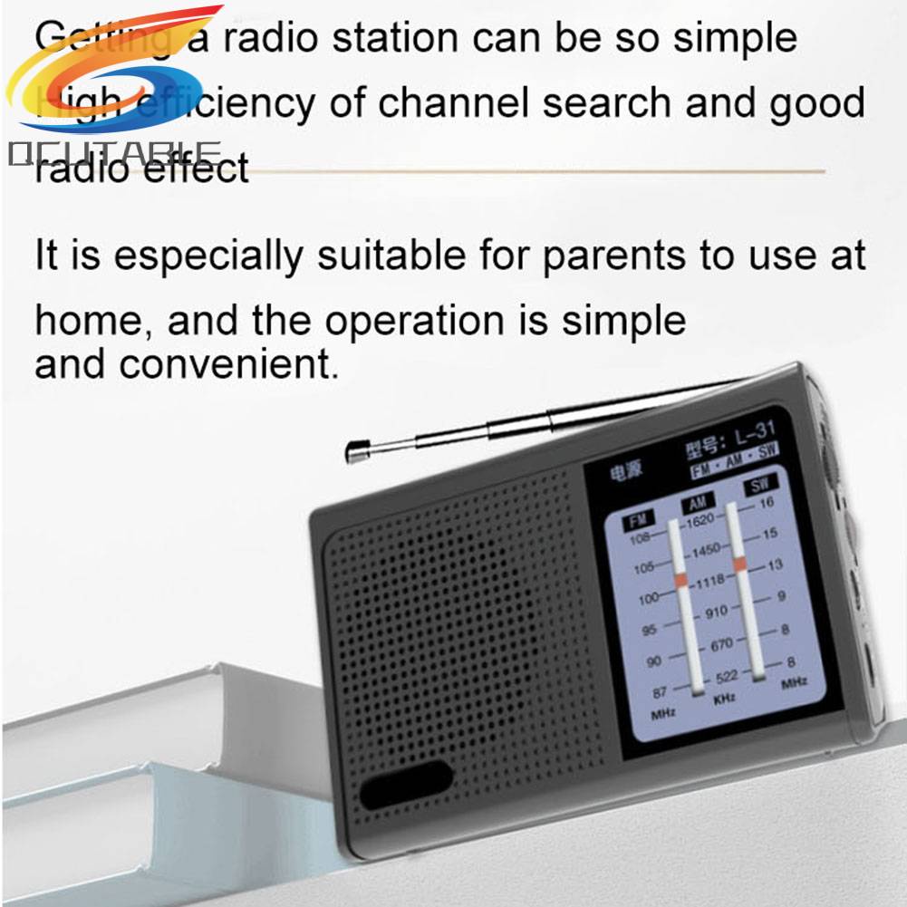 Radio Mini L-31 Đa Năng Có Ăng Ten Tiện Dụng