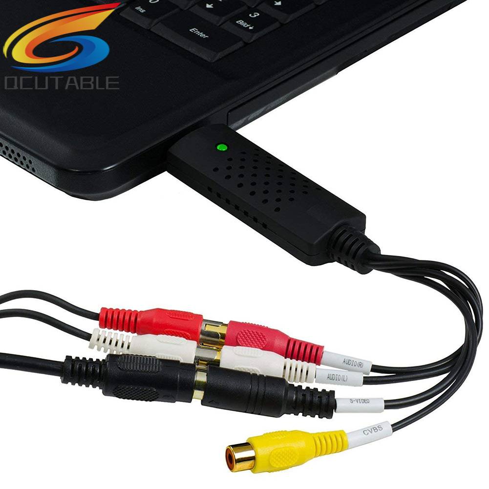 Bộ ChuyểN ĐổI Video Kỹ ThuậT Số 1 Kênh USB 2.0 VCR VHS Sang DVD DVR