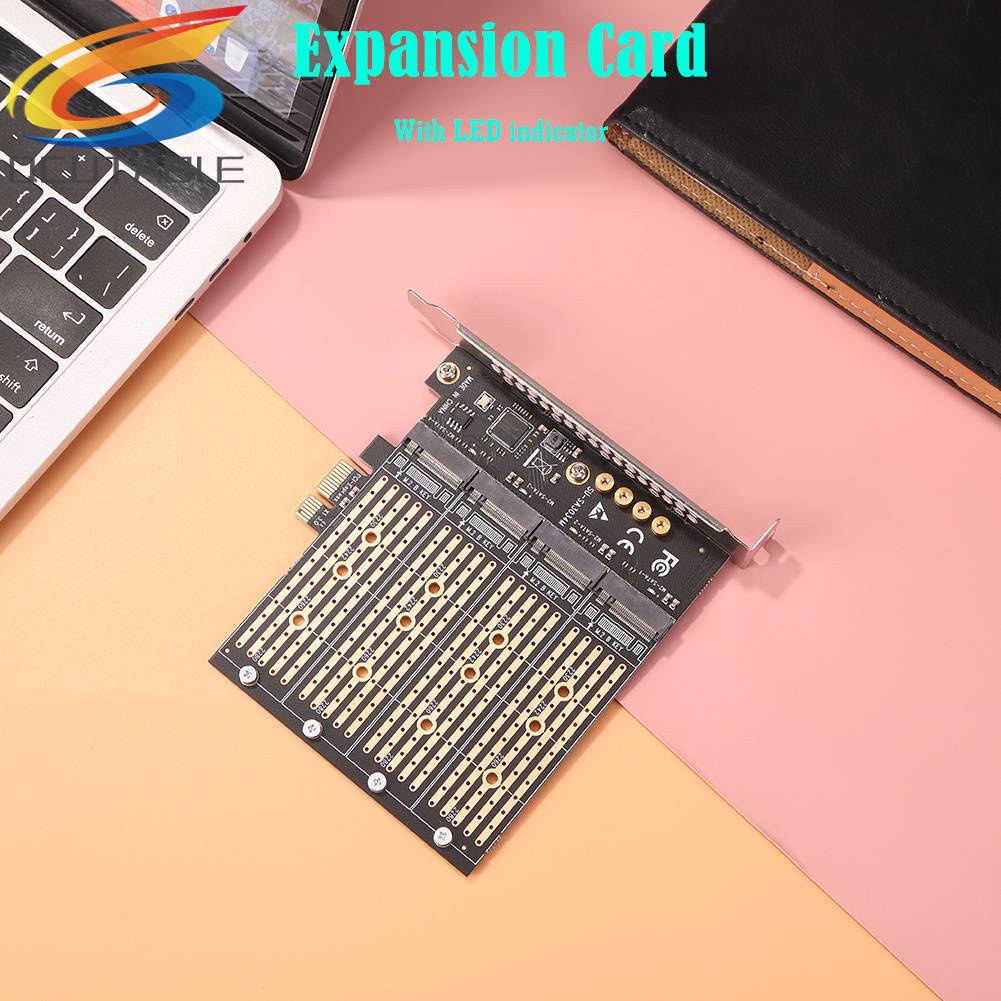 Card Chuyển Đổi SA3034M NVME M.2 Sang PCI-E 1x Cho M.Key NVME / B-Key SATA
