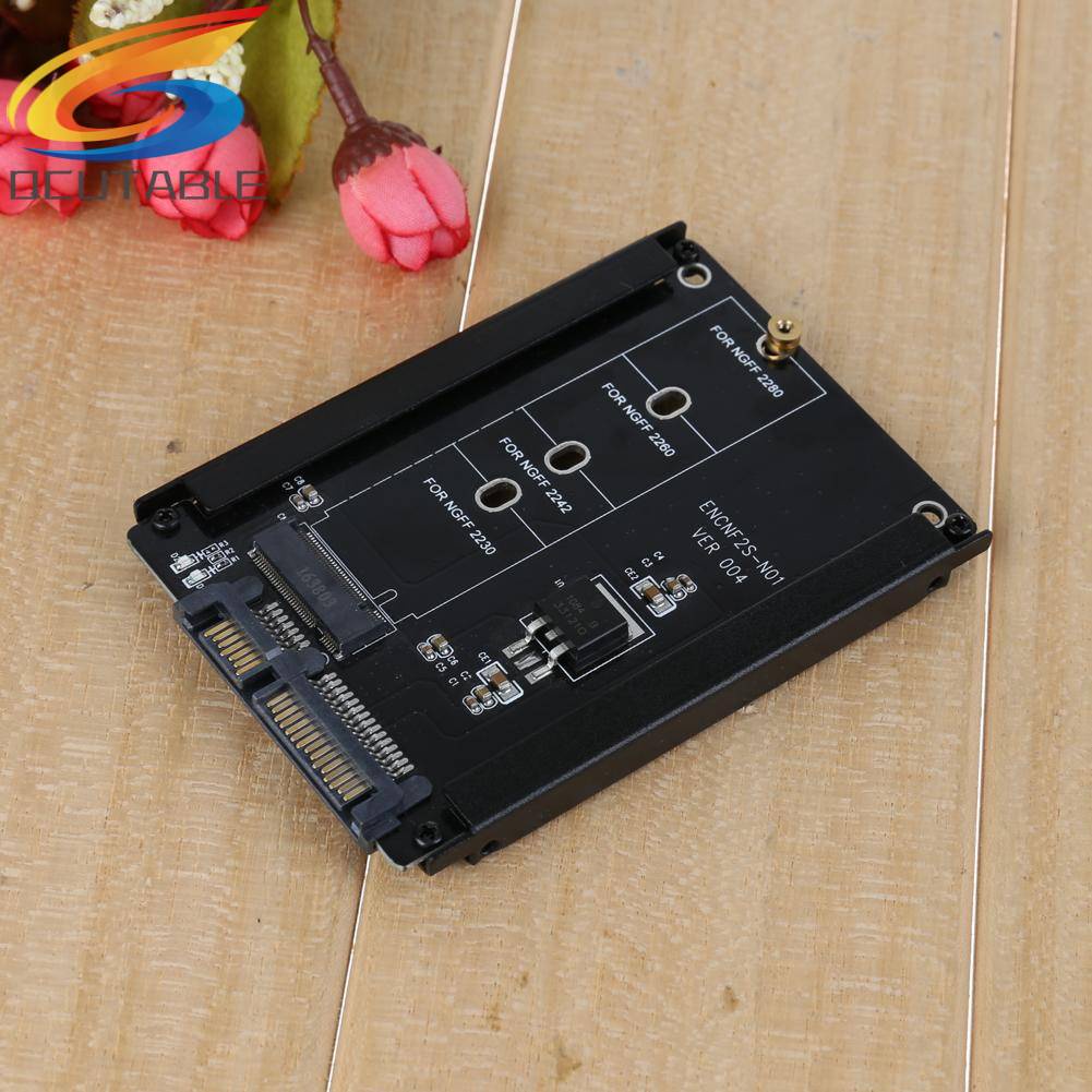 Bộ ĐiềU HợP CY B + M 2 M.2 NGFF (SATA) SSD Sang 2.5 SATA Chuyên DụNg