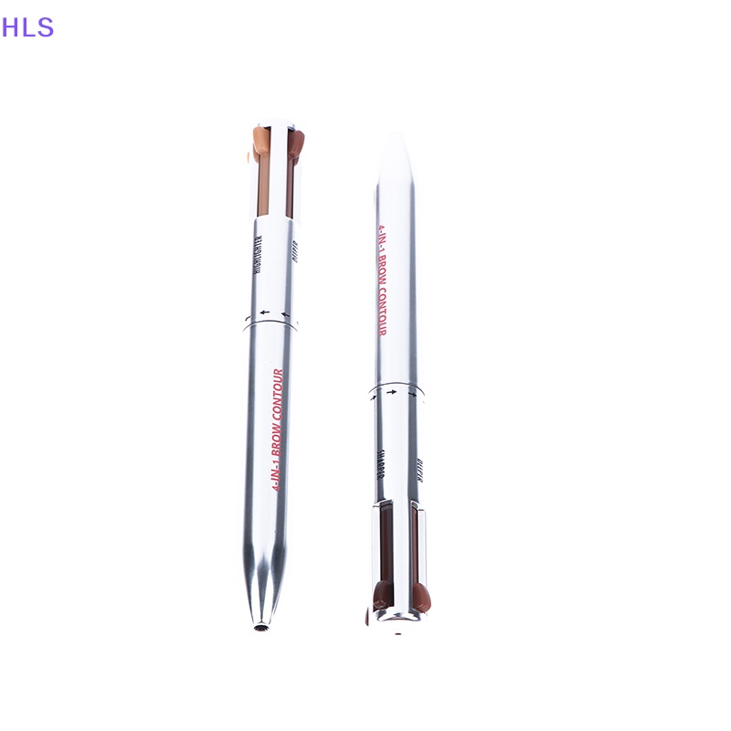 Bút Kẻ Lông Mày 4 Trong 1 Lâu Trôi Màu Sắc Dễ Sử Dụng