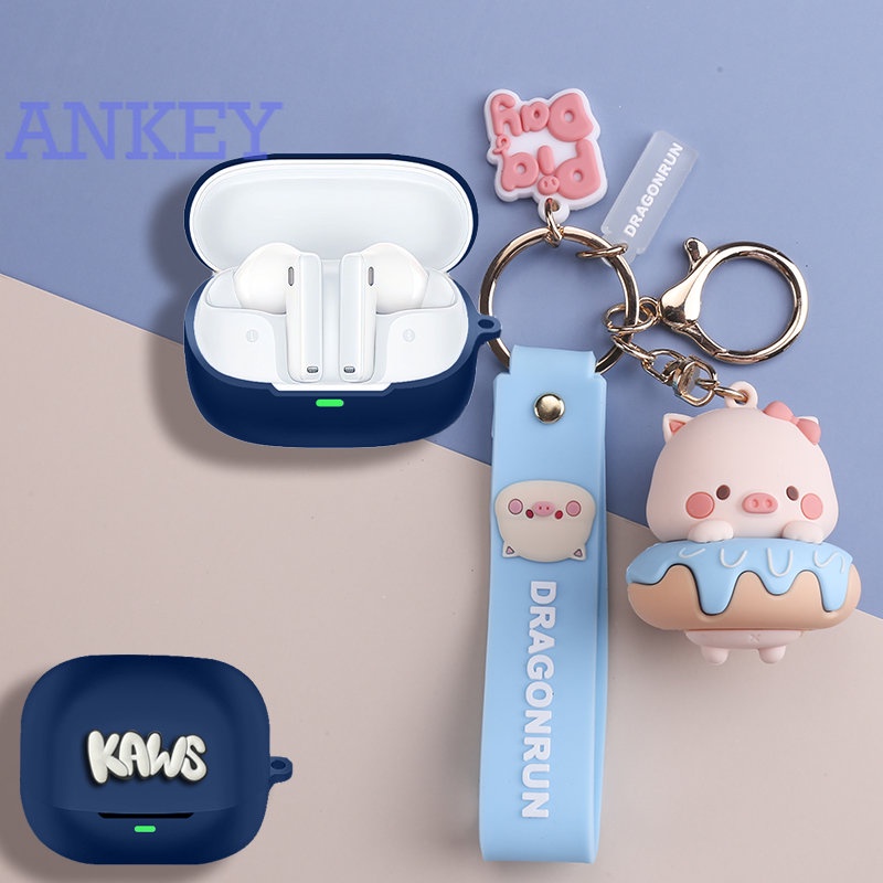 For Baseus Bowie M2s M2 M2+ Case Protective Cute Cartoon Covers Bluetooth Earphone Shell Headphone Portable