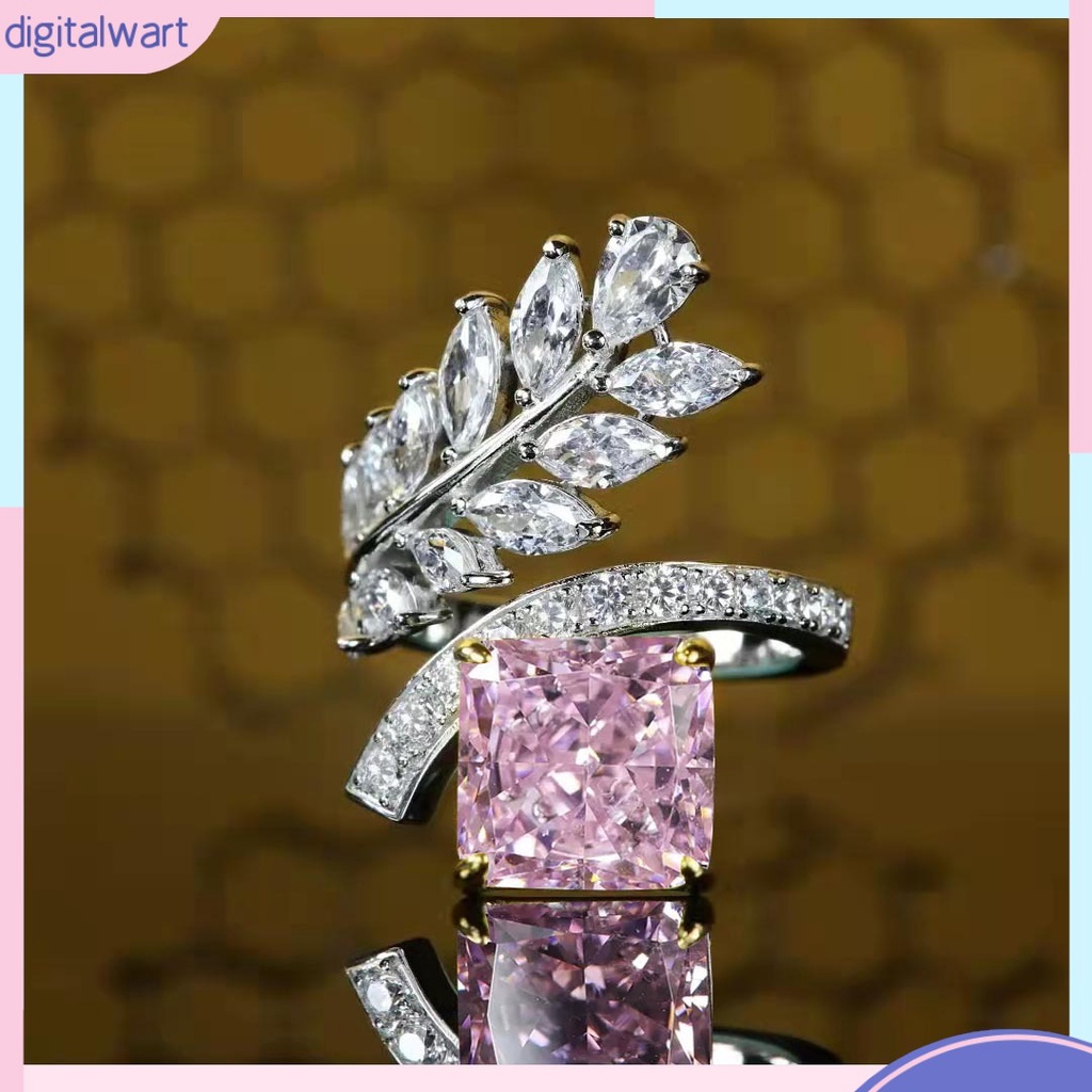 [DG] Nhẫn Đeo Ngón Trỏ Kim Cương Màu Vàng Cá Tính Thời Trang Cao Cấp Dành Cho Nữ niche