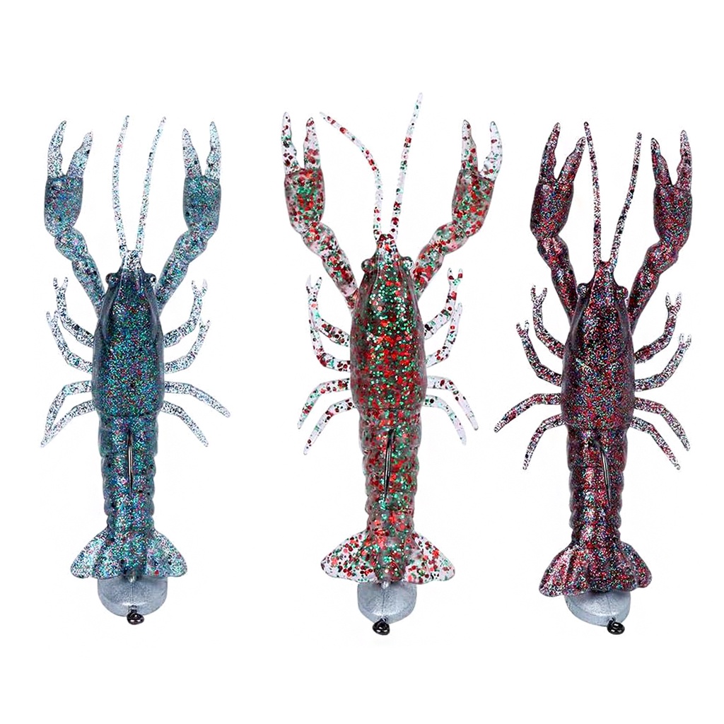 Mồi Câu Cá Giả Hình Tôm Mềm 13cm / 136g