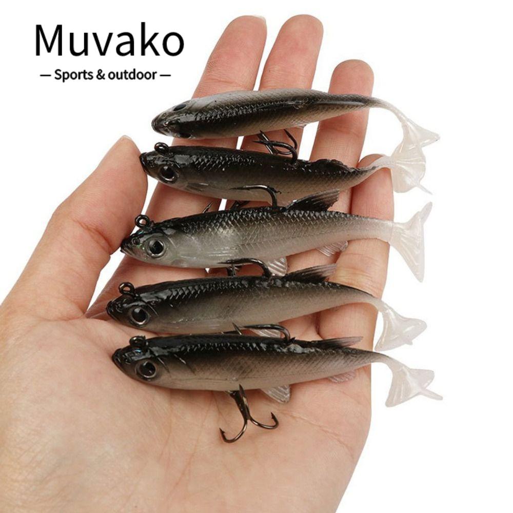 MUVAKO Set 5 Mồi Giả Nhử Cá Mavako