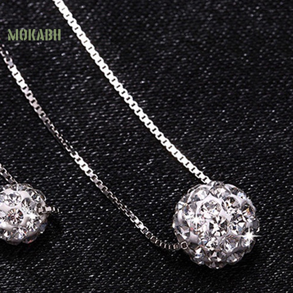 Vòng cổ Hai Lớp Đính Đá Kiểu Dáng Đơn Giản Sang Trọng Cho Nữ