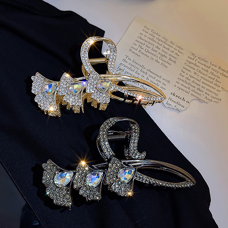 Kẹp Tóc Đính Đá Pha Lê Nhân Tạo Thời Trang Dành Cho Nữ 439br