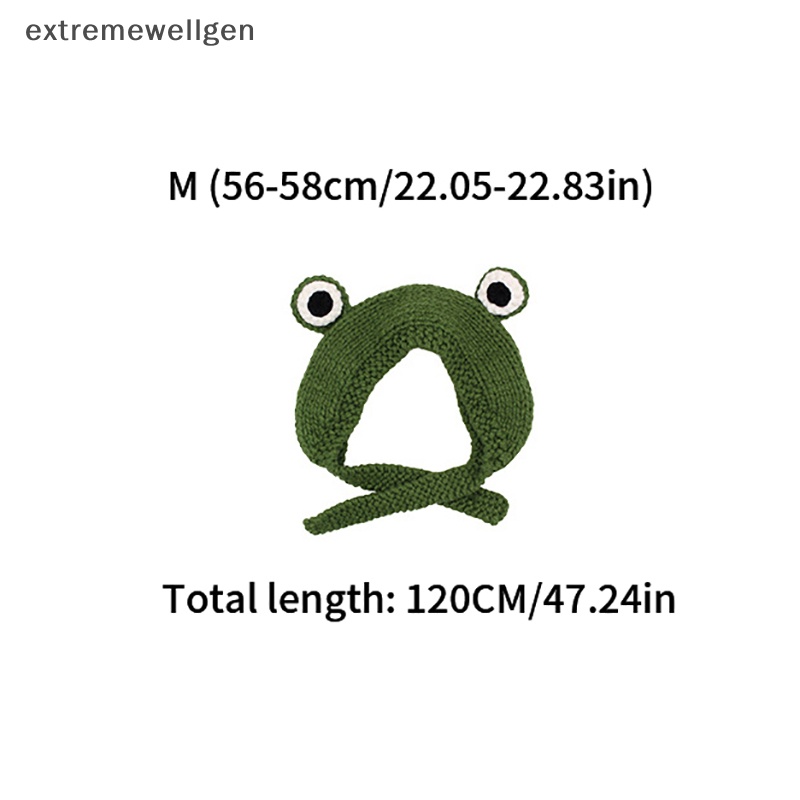 [Cực Tốt] Mũ Len Dệt Kim Hình Chú Ếch Vui Nhộn Giữ Ấm Mùa Đông Cho Nam Và Nữ LLF