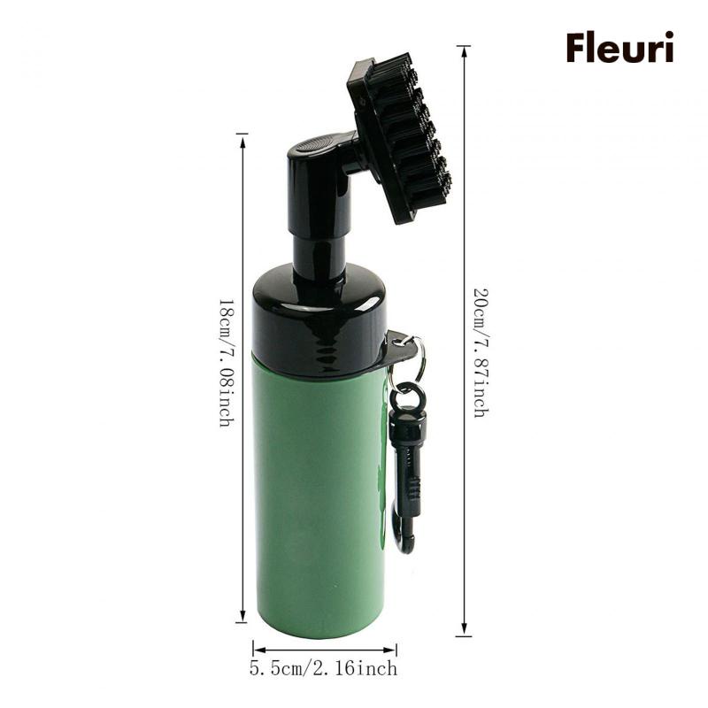 Bàn Chải Vệ Sinh Gậy Đánh Golf Kèm Bình Đựng Nước Di Động Tiện Dụng