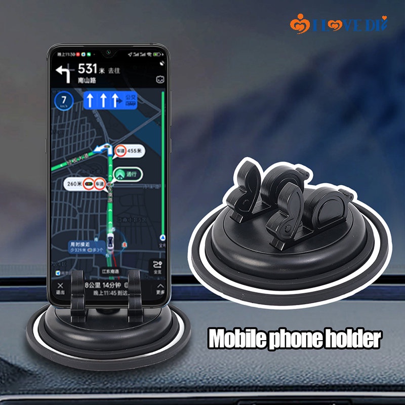1 Giá Đỡ Điện Thoại / Máy Tính Bảng Định Vị GPS Chống Sốc Xoay 360 Độ Tiện Dụng