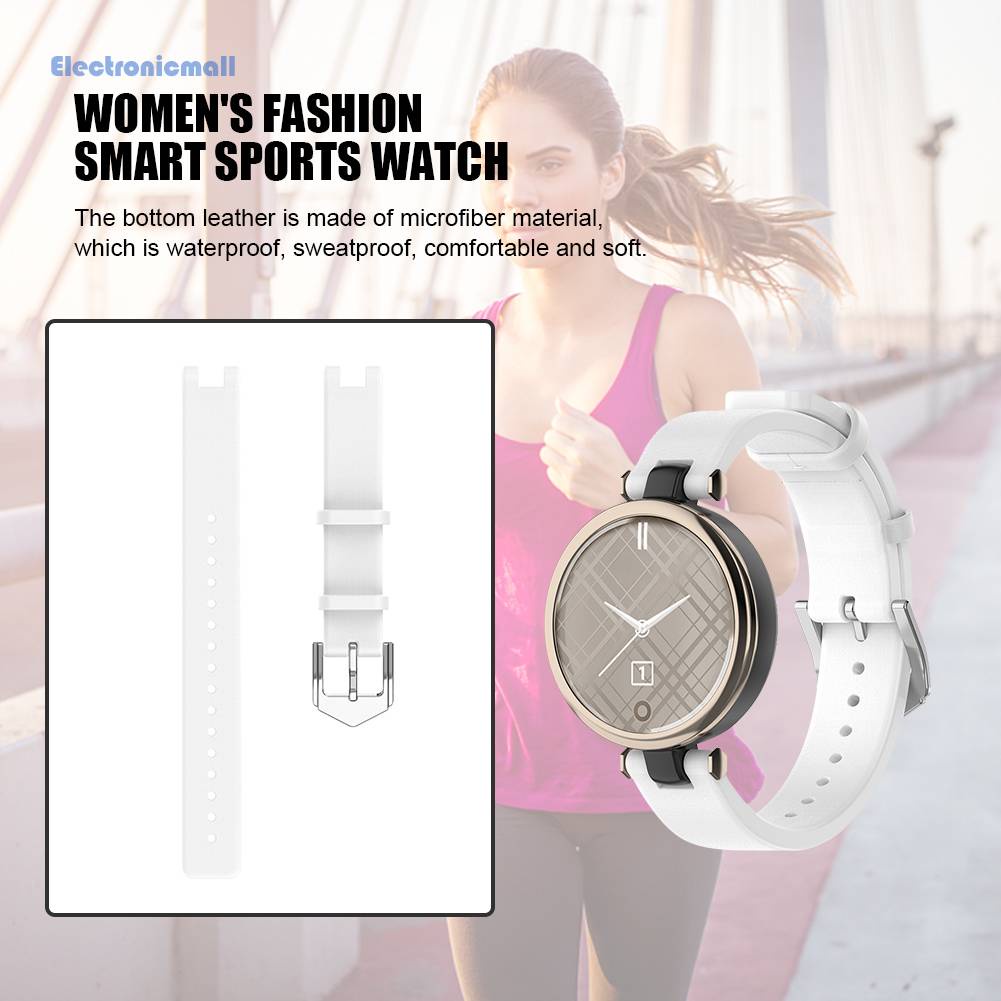 Dây Đeo Bằng Da Thay Thế Cho Đồng Hồ Thông Minh Garmin Lily Mall01.vn