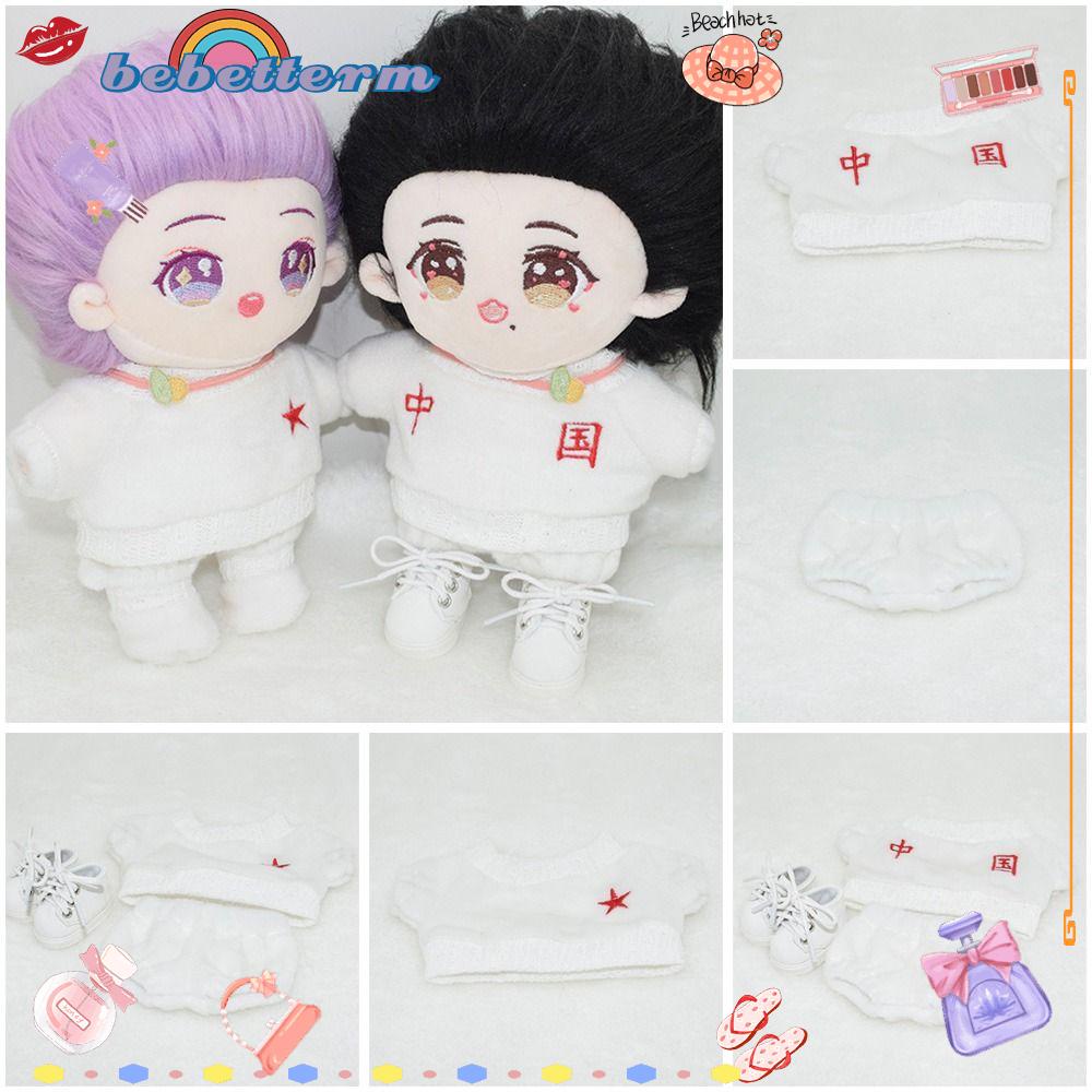 BEBETTERM Bộ Trang Phục Gồm 8 Kiểu Dành Cho Búp Bê Dài 20cm