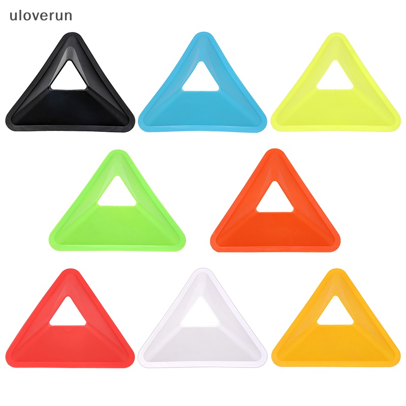 Đĩa Đánh Dấu Hình Tam Giác Bằng PVC 4 Màu Hỗ Trợ Luyện Tập Đá Banh / Bóng Rổ