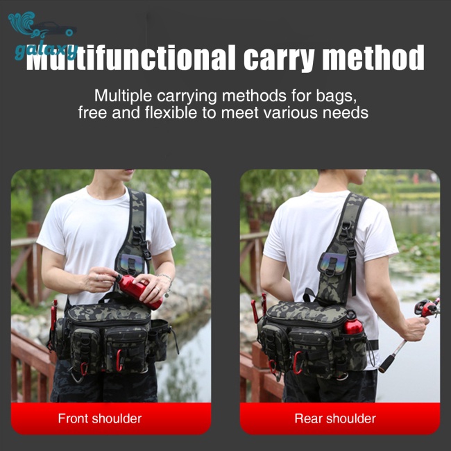 Túi Đựng Dụng Cụ Câu Cá Họa Tiết Rằn Ri Trọng Lượng Nhẹ