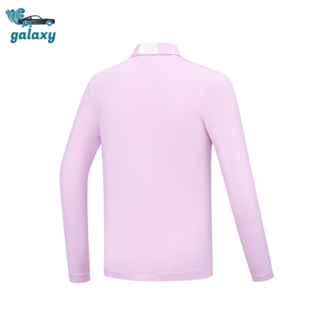 Galaxy Áo Thun Thể Thao Tay Dài Phối Màu Tương Phản Thời Trang Cho Bé Gái