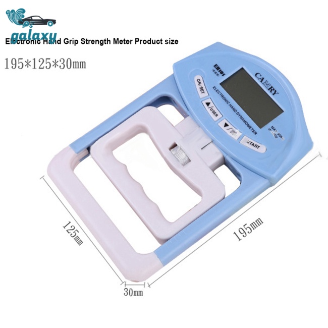 Galaxy Máy Đo Sức Mạnh Điện Tử Cầm Tay Màn Hình Led Kỹ Thuật Số Có Thể Điều Chỉnh