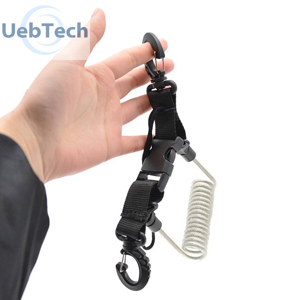 Dây Lò Xo TPU Chống Thất Lạc Cho Máy Ảnh Thể Thao