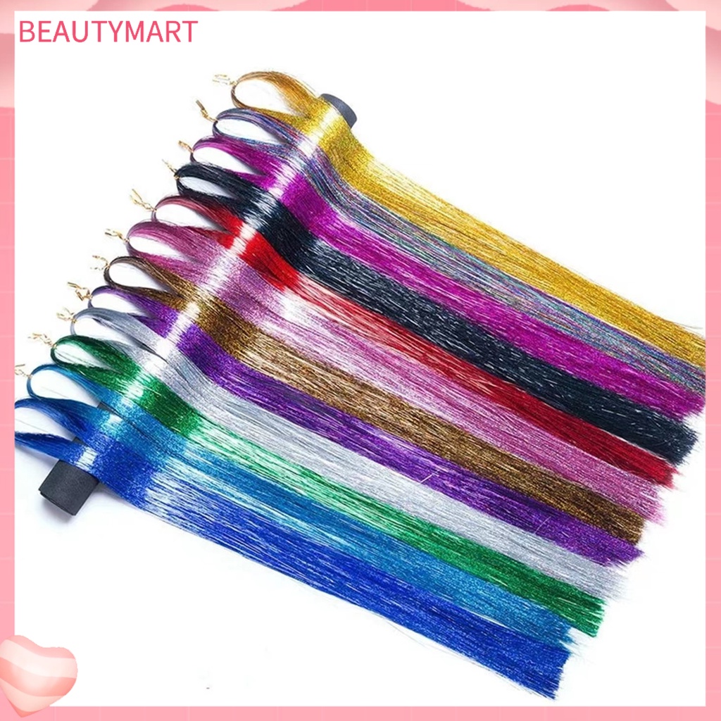 1 Bộ Dụng Cụ Kim Móc Kẹp Tóc Đuôi Chuột DIY Kháng Nhiệt 12 Màu Tùy Chọn