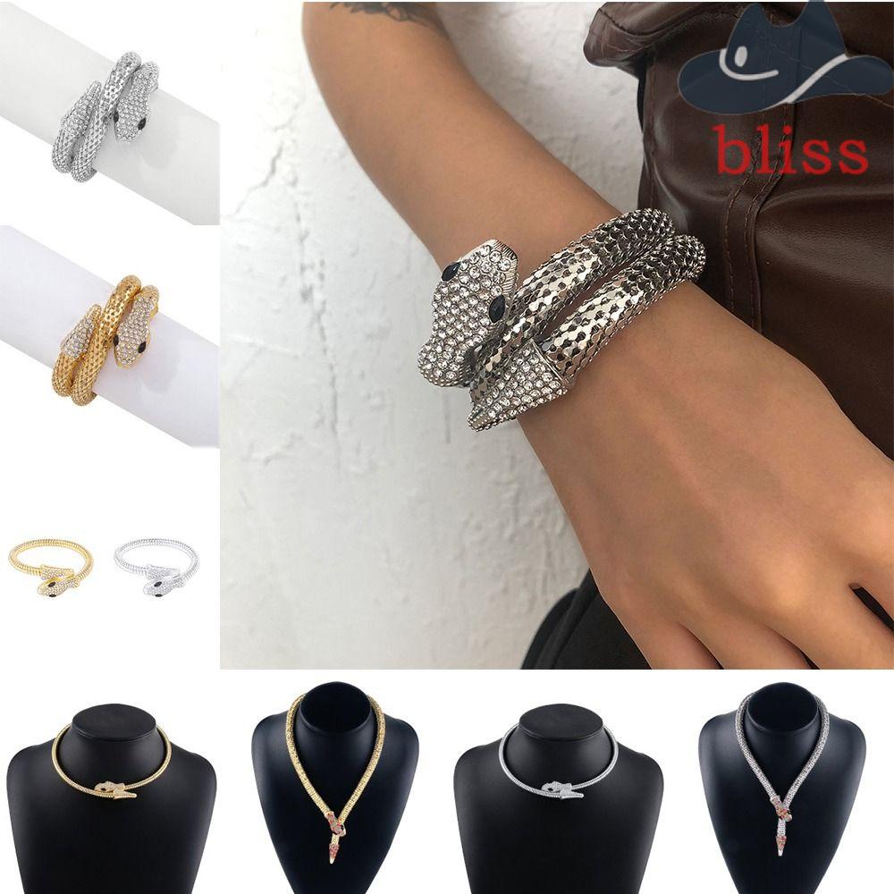 Vòng Cổ Hình Rắn Bản To Thời Trang Đường Phố Hàn Quốc Cho Nữ