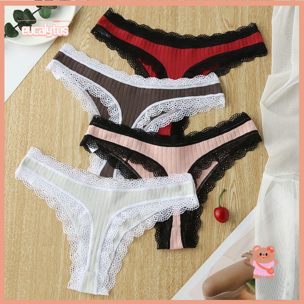 EUTUS Set 2 Quần Lót Nữ Mềm Mại Thoáng Khí