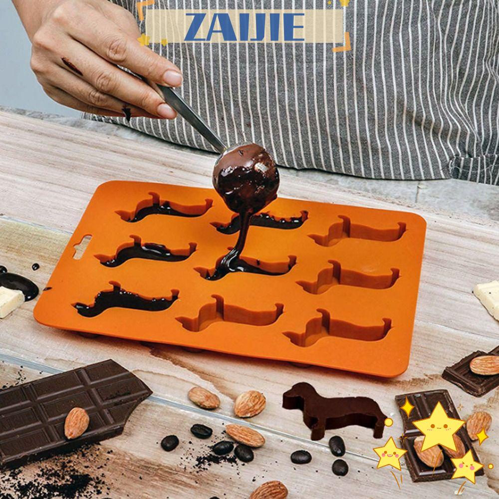 ZAIJIE24 Khuôn Làm Bánh 9 Lỗ Tạo Hình 3D Độc Đáo Tiện Dụng