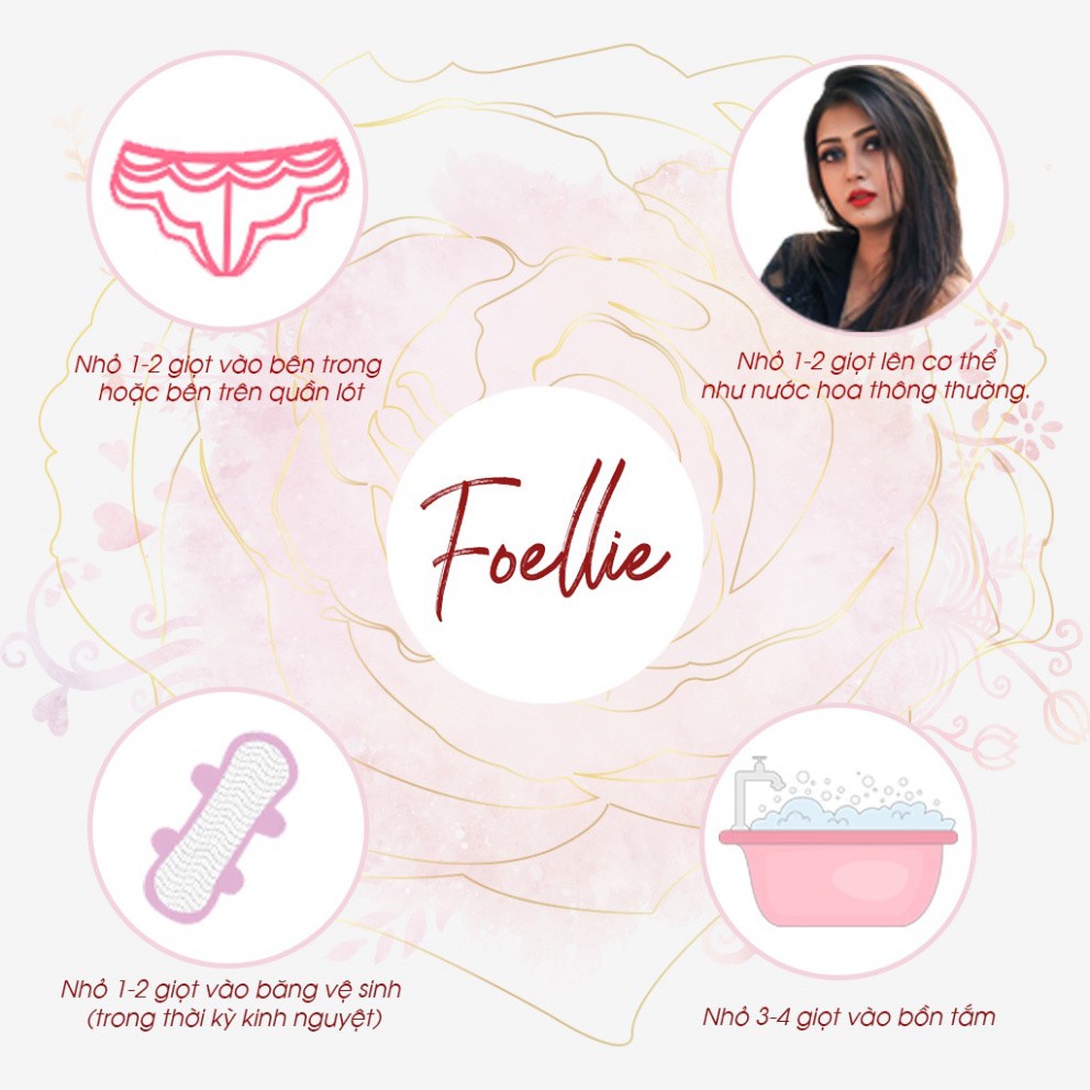 Nước Hoa Vùng Kín Foellie Eau De Inner Perfume 5ml - Hương Hoa Tử Đinh Hương -  TUILERIES