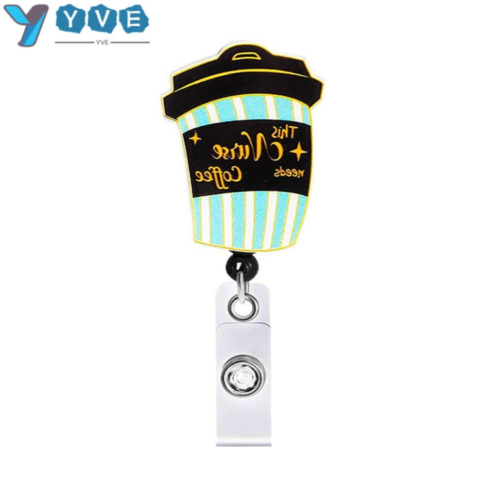 Giá Đỡ Cuộn Cốc / Cà Phê / Thẻ ID Hình Cá Sấu Dễ Thương Tiện Dụng Cho Văn Phòng