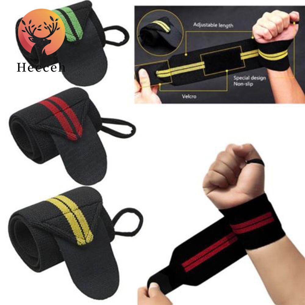 HECCEH Đai Quấn Cổ Tay Bằng Cao Su Có Thể Giặt Lại Tiện Dụng