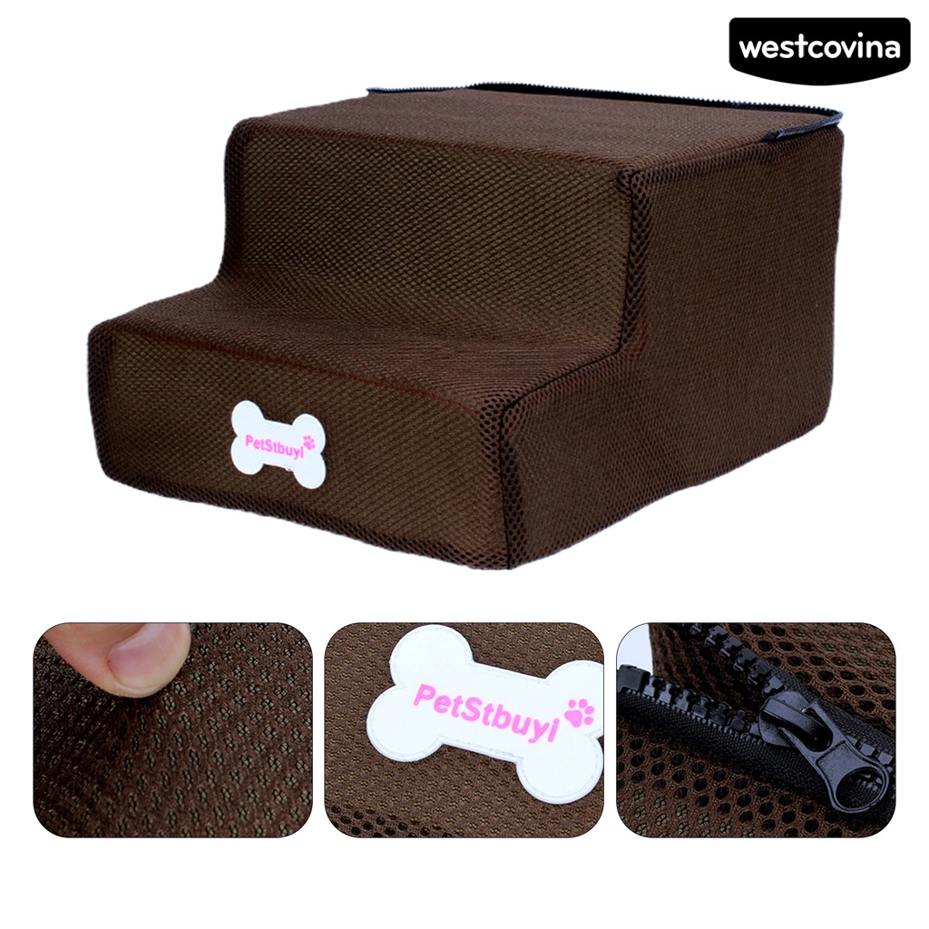 [COD]♞Vỏ Bọc Thang Leo Bằng Vải Không Trượt Có Khóa Kéo Tháo Rời Được Cho Thú Cưng