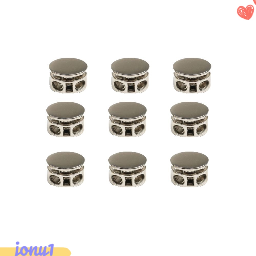 JONYE Khóa Dây Giày Mini Co Giãn Hai Lỗ Tiện Dụng