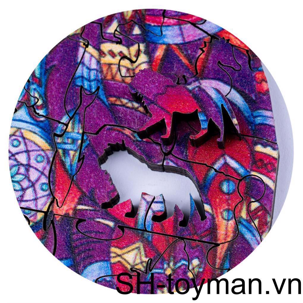 Bộ Đồ Chơi Xếp Hình Bằng Gỗ Hình Động Vật Dành Cho Người Lớn Và Trẻ Em