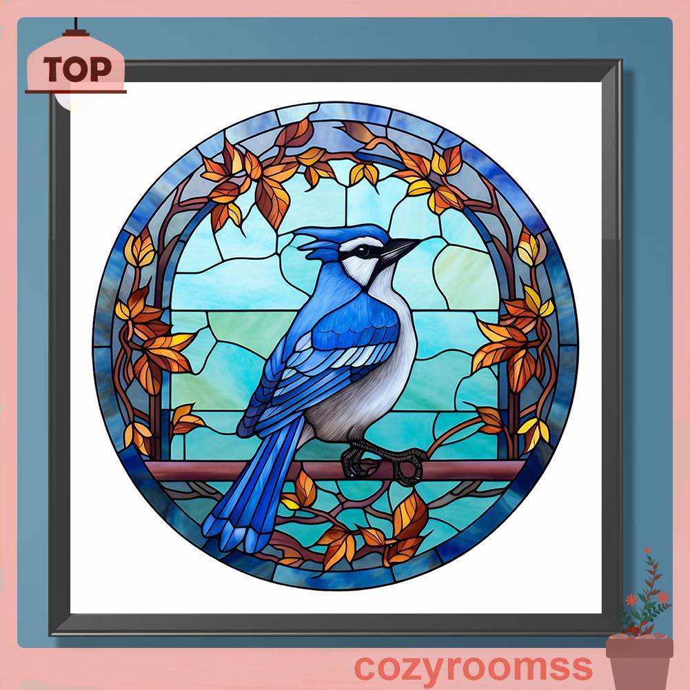 Tranh Đính Đá Kim Cương Toàn Bộ 5D DIY Hình Vẽ Bánh Tanager