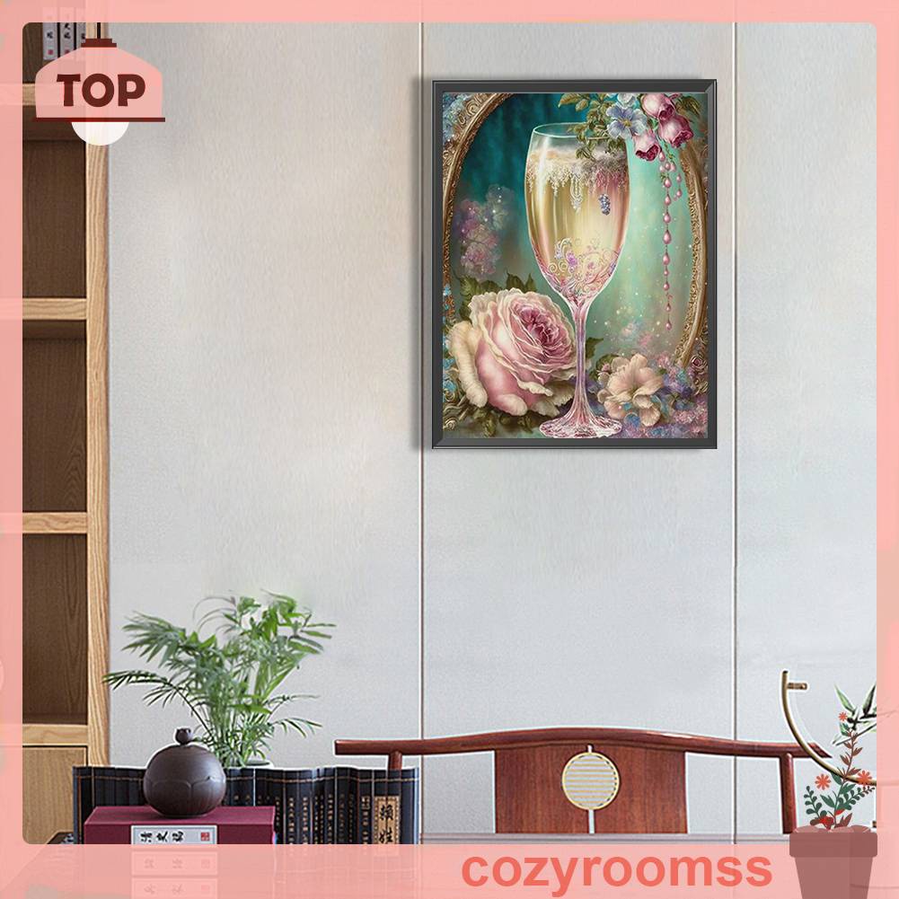 Tranh Đính Đá Kim Cương Toàn Bộ 5D DIY Hình Vẽ Bướm