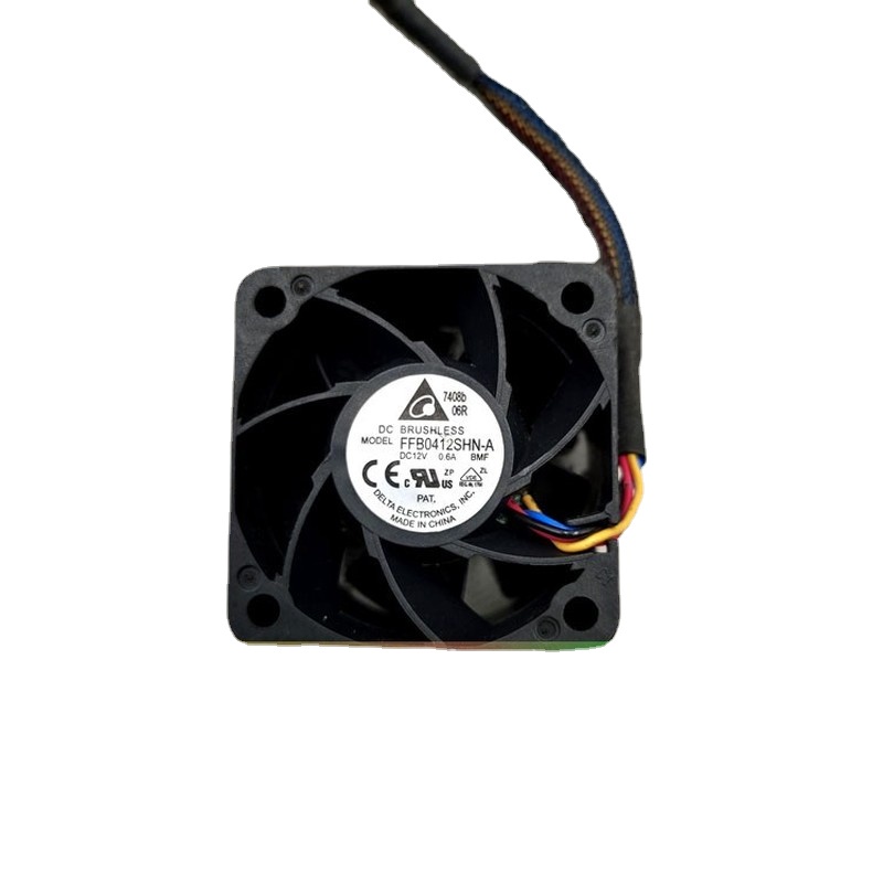 Quạt CPU mới SSEA cho Quạt làm mát biến tần Delta FFB0412SHN-A 12V 0.6A 4028 40x40x28mm