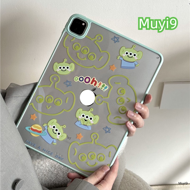 Ốp Máy Tính Bảng Acrylic In Hình Người Ngoài Hành Tinh Cho Ipad 10.2 2022 Ipad 10Th Air 2 Air 4 / 5 10.9 Pro 10.5 Pro11 Ipad 9Th