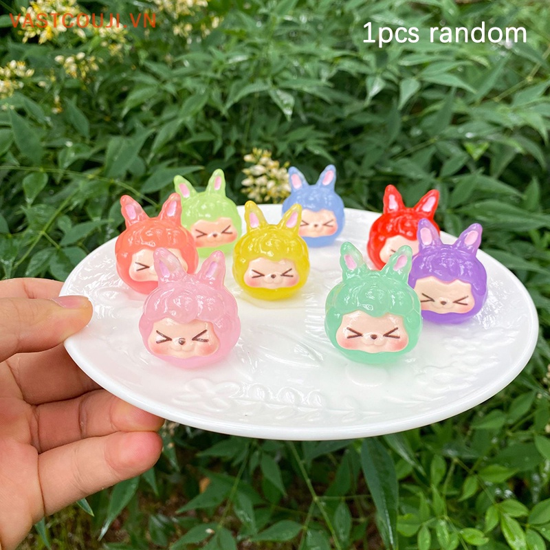 Mặt Dây Chuyền Mini Bằng Resin Phát Quang Hình Que Kem DIY