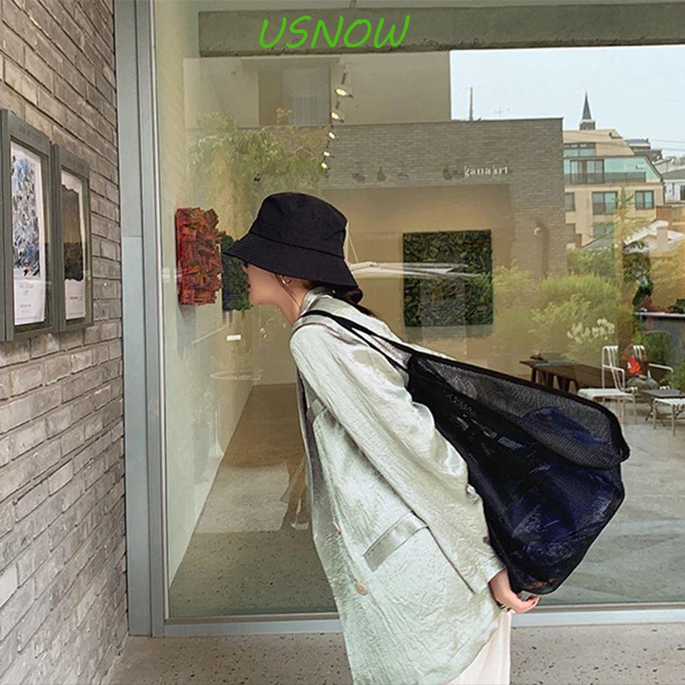 USNOW Túi Lưới Trong Suốt Phong Cách Hàn Quốc Thanh Lịch Dành Cho Nữ