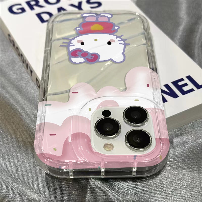 Ốp Điện Thoại Dẻo Trong Suốt Họa Tiết Hoạt Hình Mèo Kitty Dễ Thương Cho iPhone14promax / sinsxrplus 1312 11 7 830K