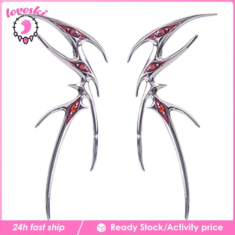 Bông Tai Đeo Vành Tai Phong Cách Gothic Punk Cho Halloween