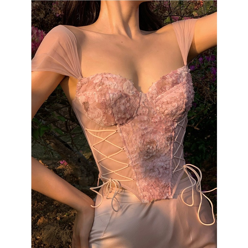 Áo Ống Nhỏ Phong Cách Múa Ba Lê Cho Nữ Xiaoli OAYM