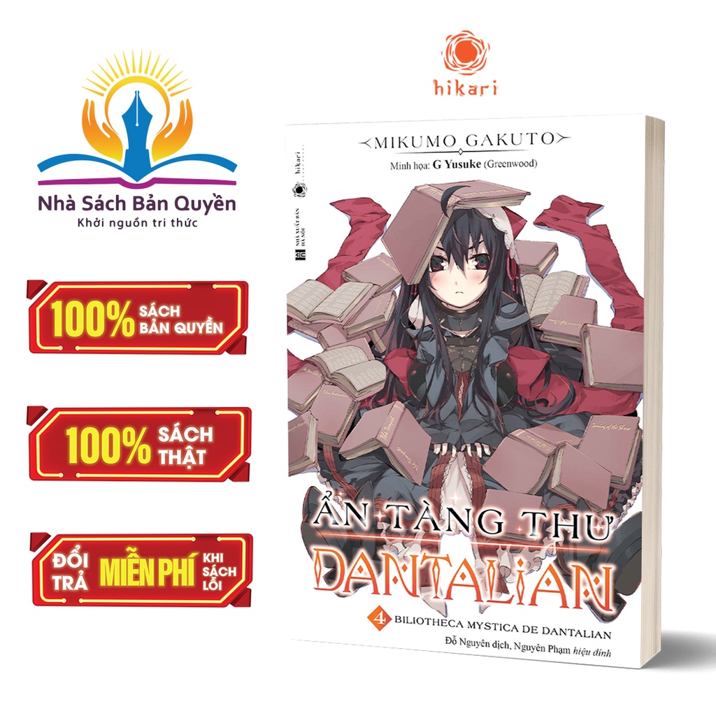 Sách - Ẩn Tàng Thư Dantalian - Tập 4