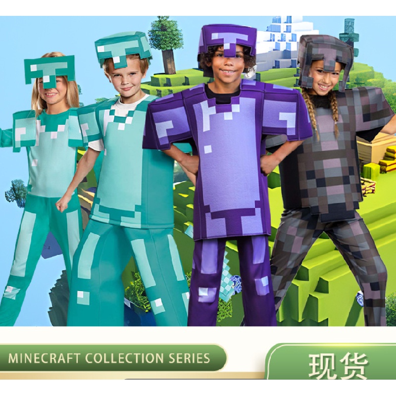 Trang Phục Hóa Trang Nhân Vật Game minecraft Cho Bé