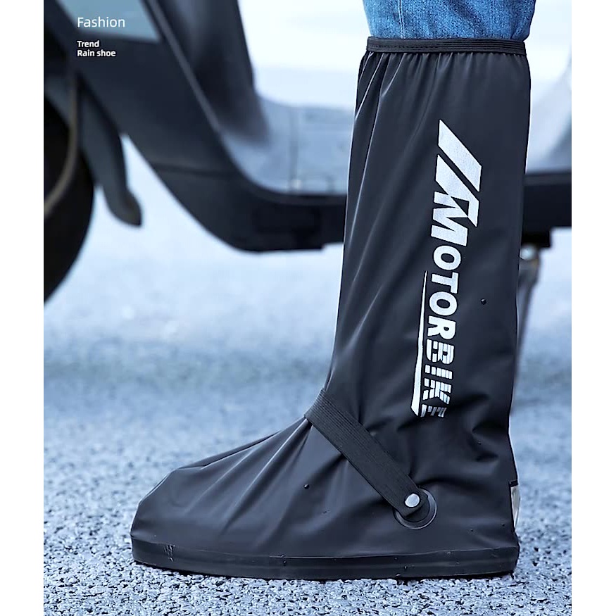 Giày Đi Mưa Chống Nước Vải Nhựa PVC Cao Cấp Rain Boots