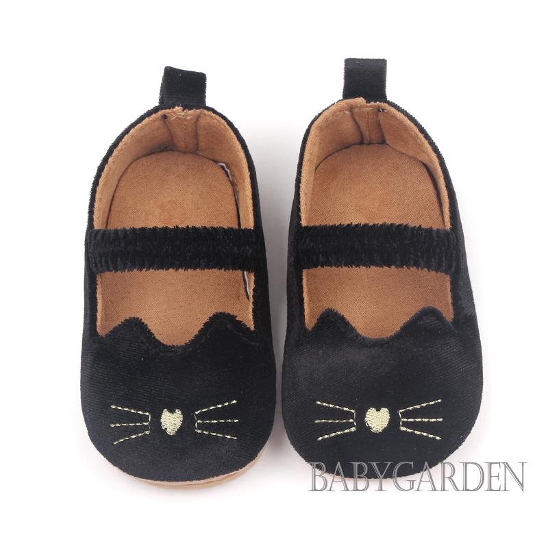 Giày Công Chúa Đế Mềm Chống Trượt Mùa Hè In Họa Tiết Hoạt Hình Dễ Thương Cho Bé Gái 0-18 Tháng Tuổi