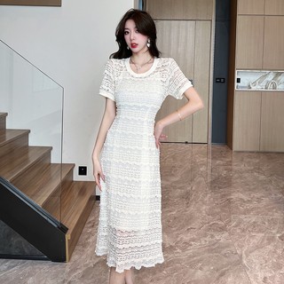 Đầm Chữ A Thắt Dây Eo Sang Trọng