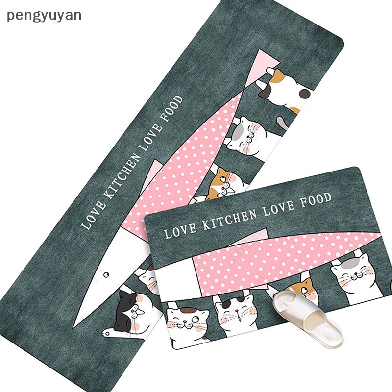 [pengyuyan] Thảm Lót Sàn Nhà Bếp Phong Cách Bắc Âu Dài [Mới]