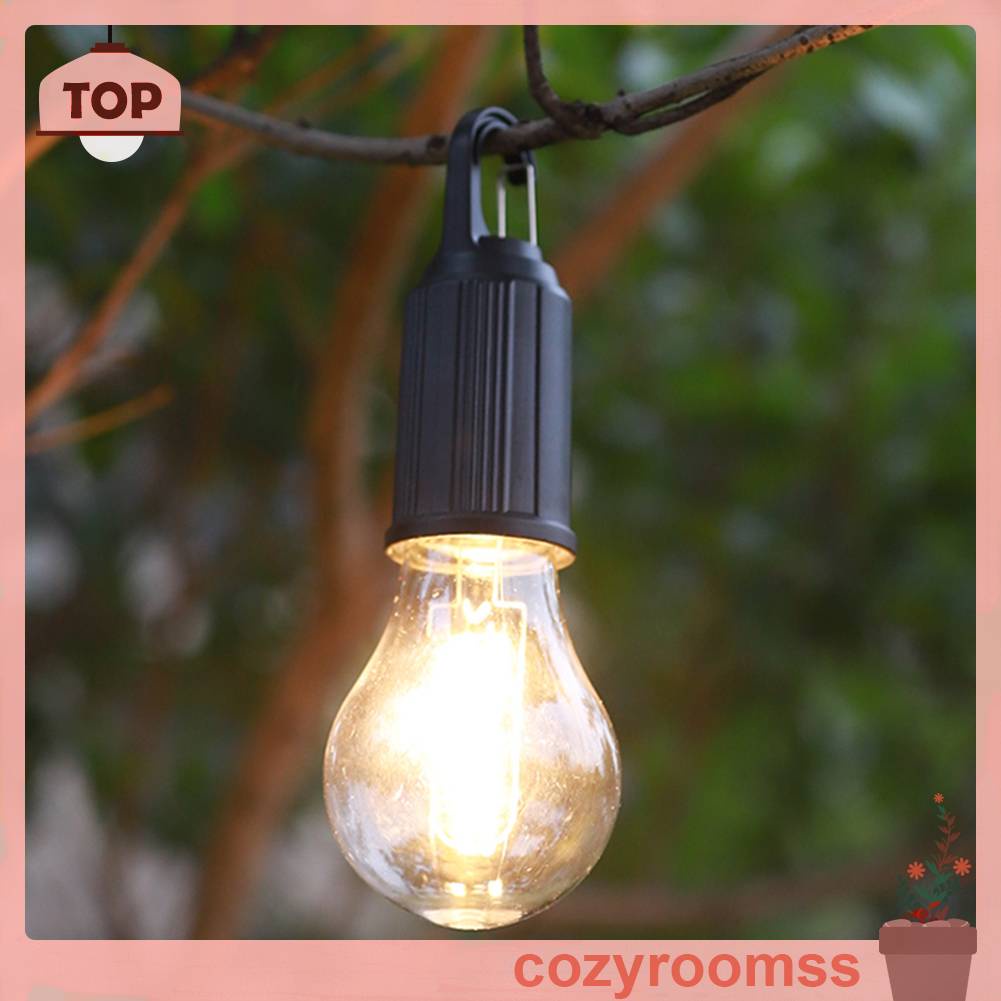 Đèn LED Cắm Trại Chống Thấm Nước 400mAh 100LM Kèm Móc Tiện Dụng