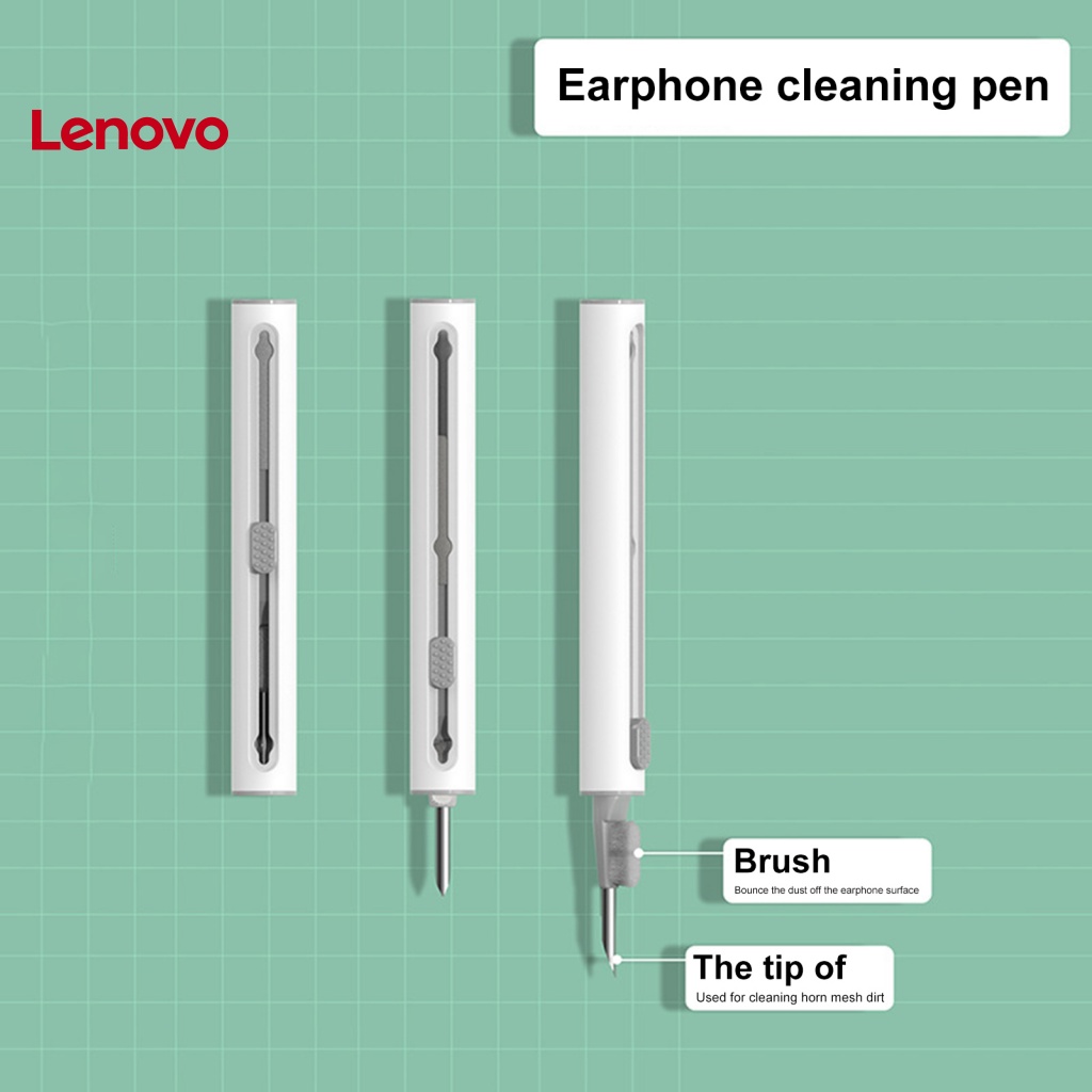 Bút Lông Kim Loại Ba Trong Một Làm Sạch Tai Nghe Dạng Nhấn Hình Hoa Hướng Dương